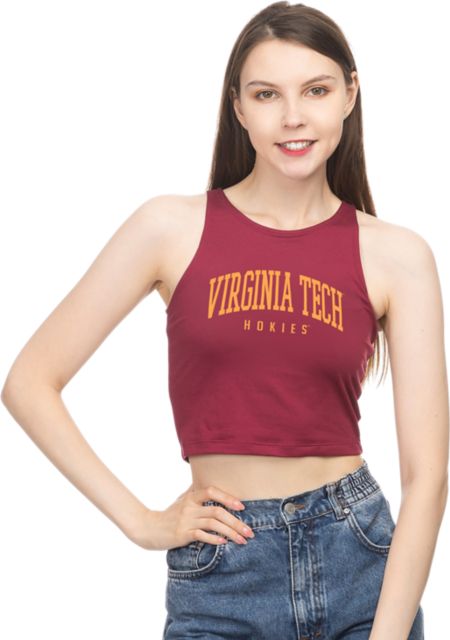 Virginia Tech Women's Hokies Cropped Tank Top