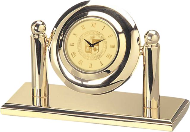 Virginia Tech 3.5'' x 2.5'' Arcade Desk Clock