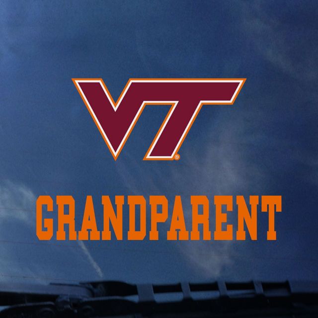 Virginia Tech Grandparent Decal