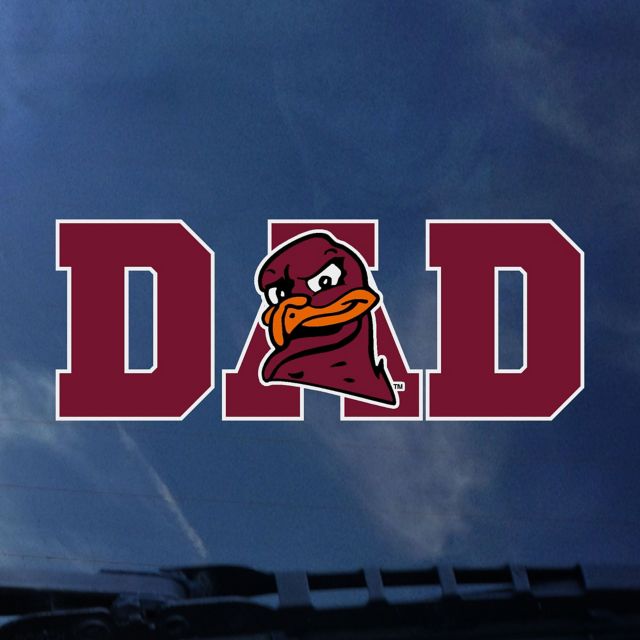 Virginia Tech Dad Decal