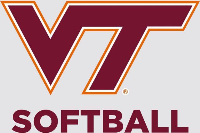 Virginia Tech Softball Decal