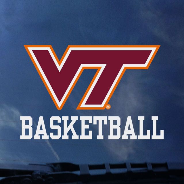 Virginia Tech Basketball Decal