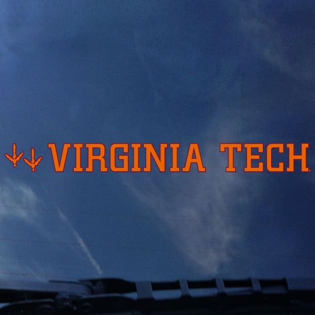 Virginia Tech Strip Decal