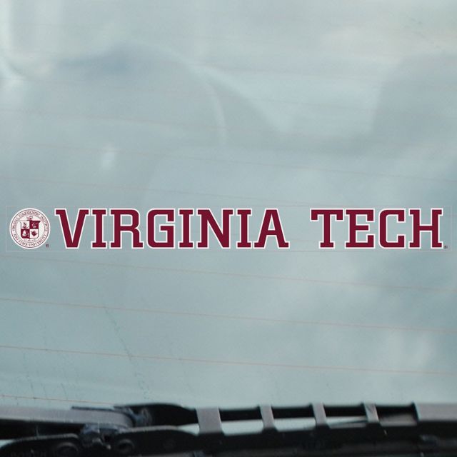 Virginia Tech Strip Decal