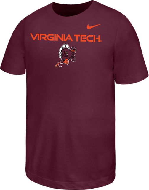 Virginia Tech Rushing Hokies Youth Short Sleeve T-Shirt