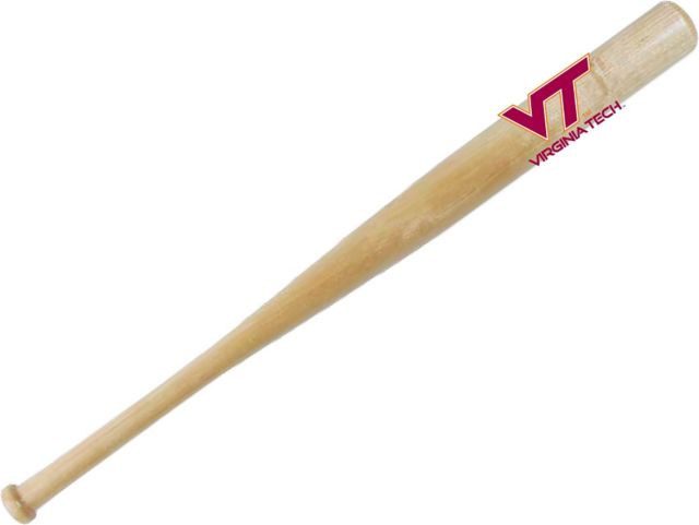 Virginia Tech 18 in. Natural Mini Bat