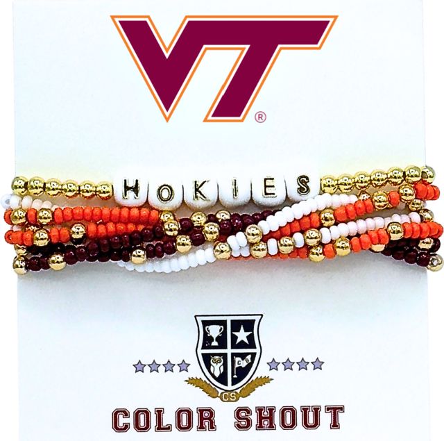 Virginia Tech Lucky 7 Bracelet