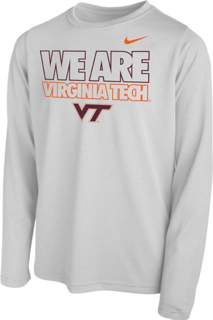 Virginia Tech Youth Dri-Fit Hokies Long Sleeve T-Shirt