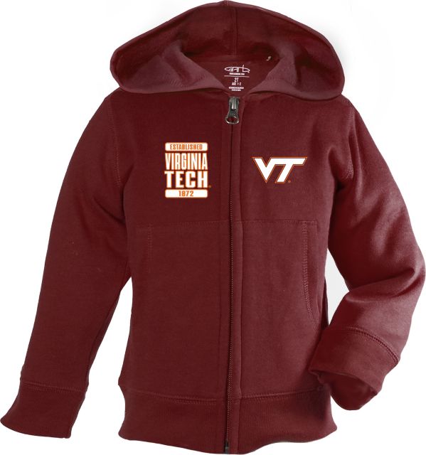 Virginia Tech Toddler Full Zip