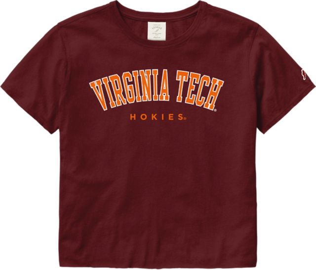 Virginia Tech Women's Crop Short Sleeve T-Shirt