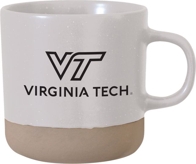 Virginia Tech Mom Marbled Mug