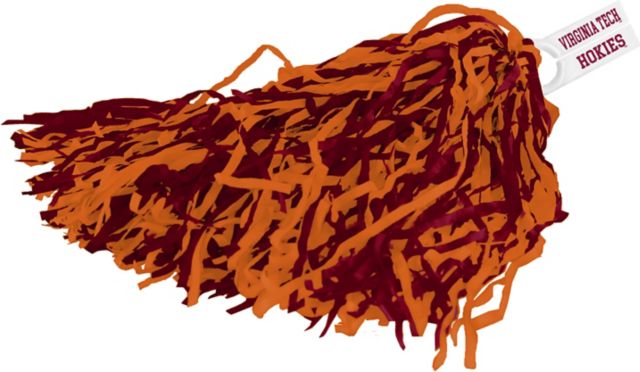 Virginia Tech Finger Pom-Poms