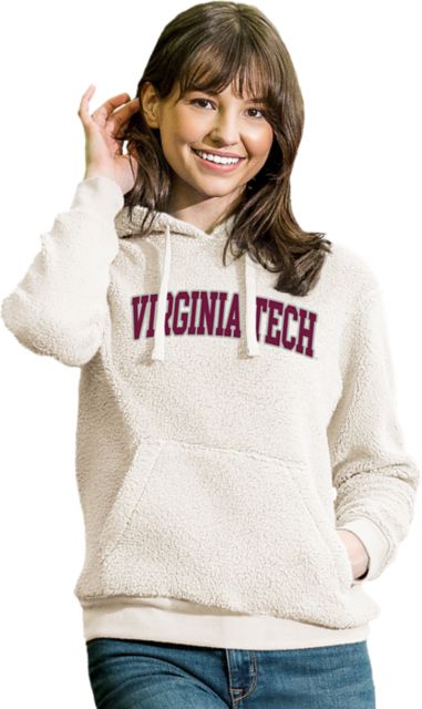 Virginia Tech Women's Sherpa Hooded Sweatshirt