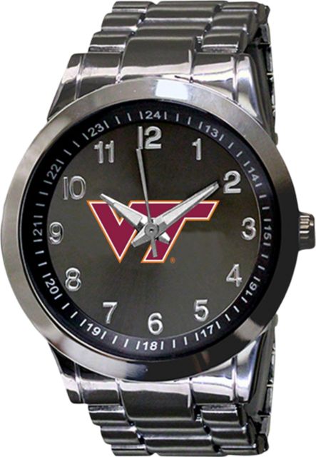 Virginia Tech 44mm Men's Metal Watch