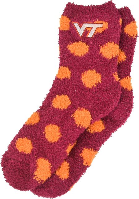 Virginia Tech Women's Plush Socks