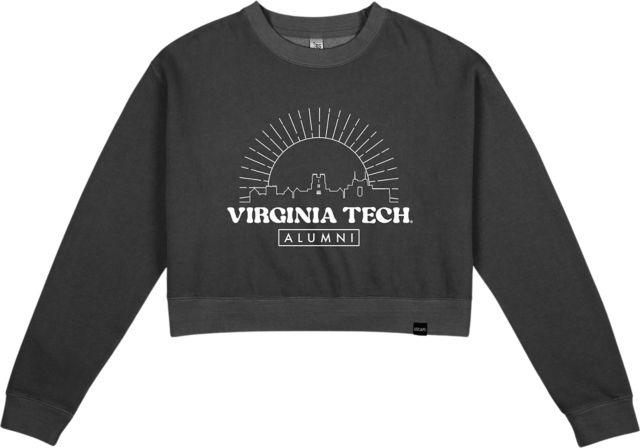Virginia Tech Women's Alumni Cropped Crew - ONLINE ONLY