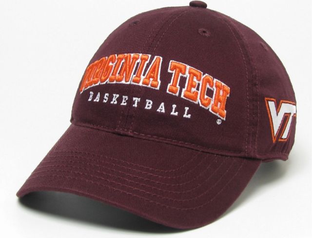 Virginia Tech Basketball Adjustable Relaxed Twill Hat
