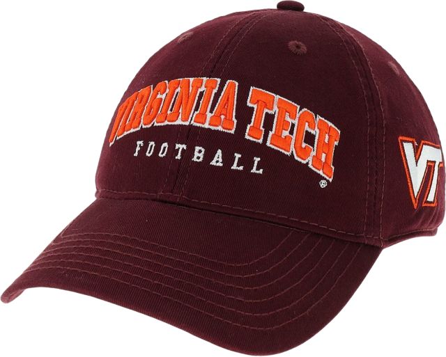 Virginia Tech Football Relaxed Twill Adjustable Hat