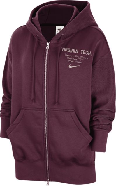 Virginia Tech Hokies Women's Full-Zip Hooded Sweatshirt