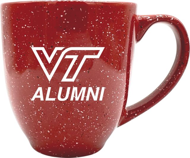 Virginia Tech Alumni 16 oz. Laser Engraved Bistro Mug