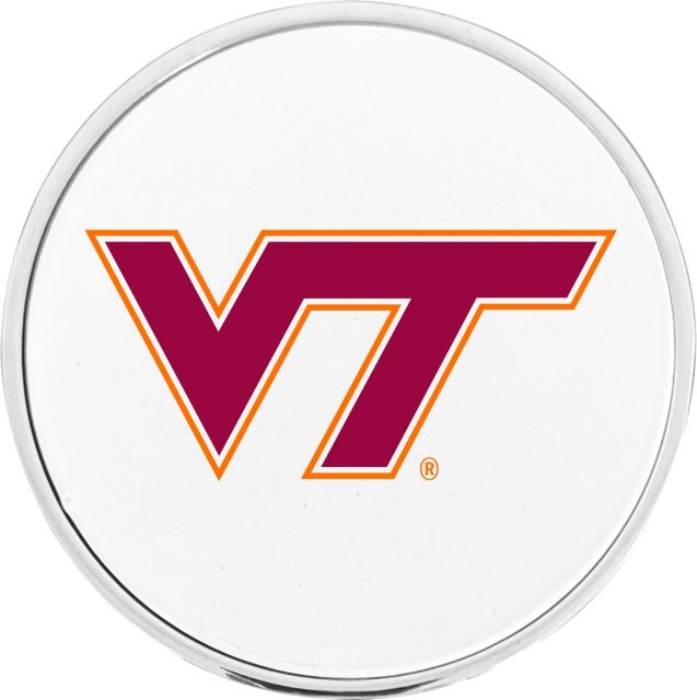 Virginia Tech Hokies Circle Adhesive Emblem