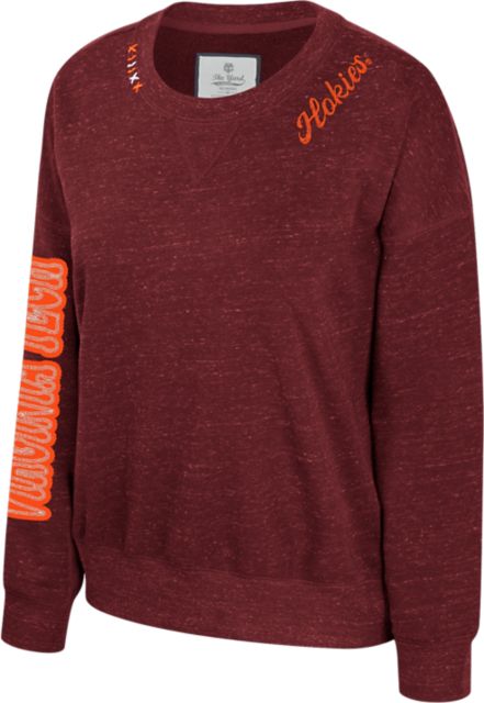 Virginia Tech Women's Dream About It Speckle Crewneck Sweatshirt