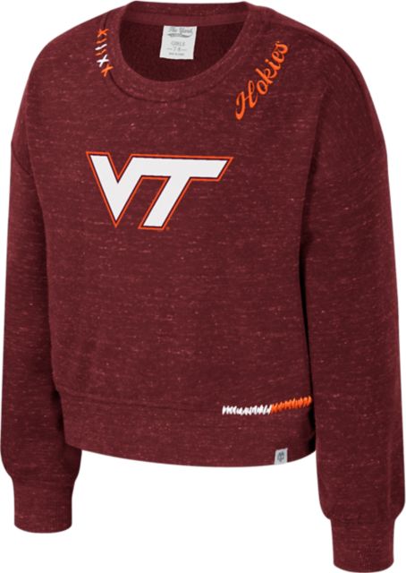 Virginia Tech Hokies Girls Crewneck Sweatshirt
