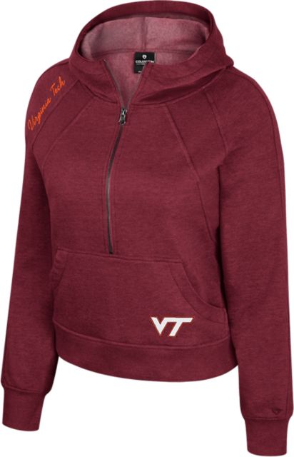 Virginia Tech Precipice 1/2 Zip Fleece Hoodie