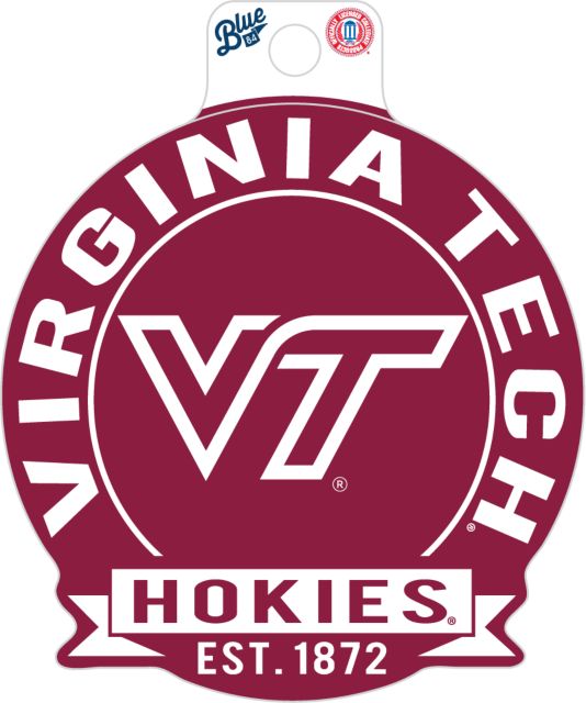 Virginia Tech Hokies Full Size Sticker