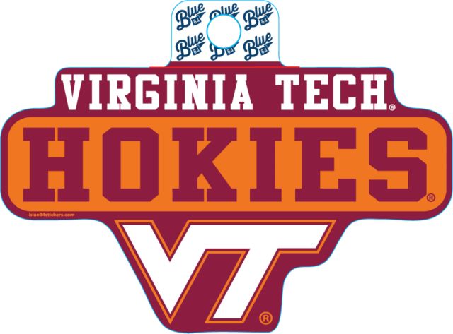 Virginia Tech Fullsize Sticker