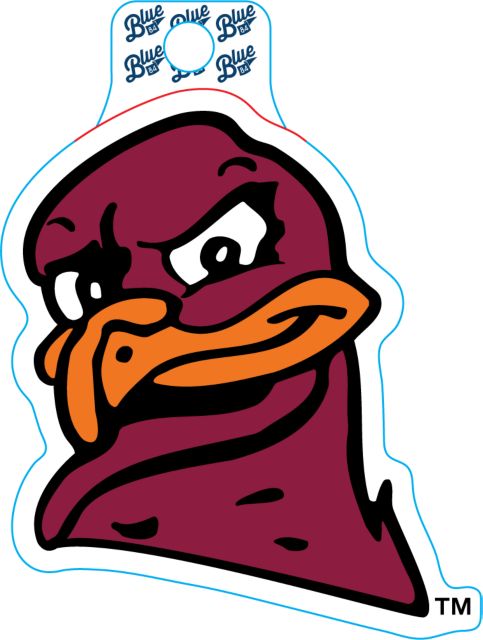 Virginia Tech Full-Size Sticker