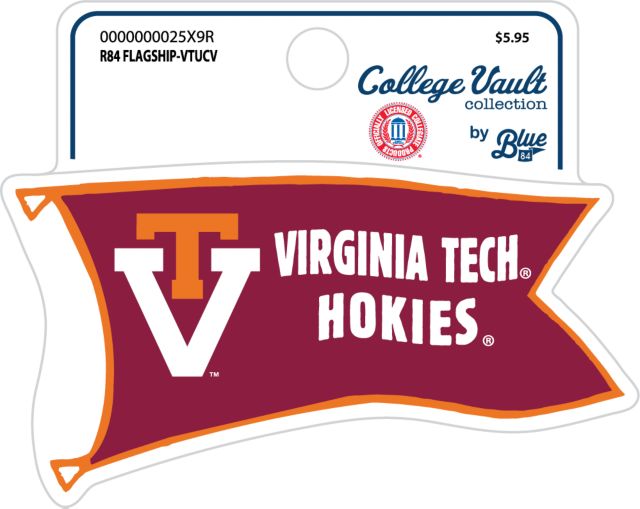 Virginia Tech Hokies Full Size Sticker