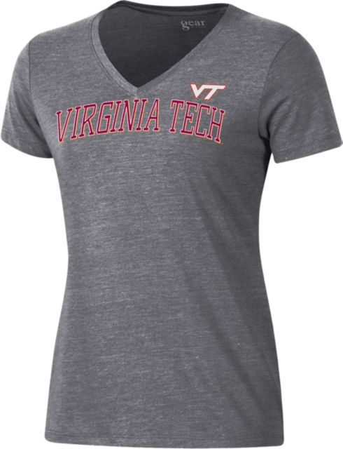 Virginia Tech Women's Short Sleeve V-Neck T-Shirt