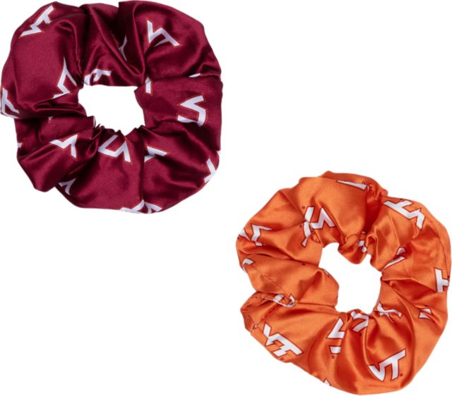 Virginia Tech Luxe Scrunchies 2-Pack