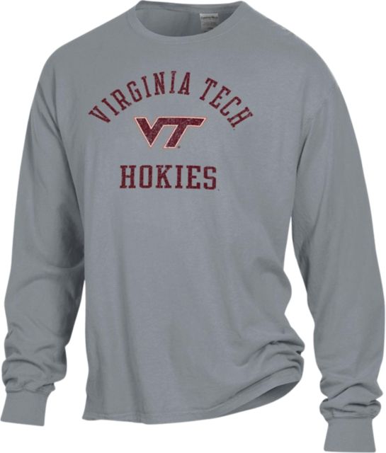 Virginia Tech Garment Dyed Long Sleeve Tee - ONLINE ONLY