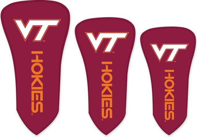 Virginia Tech Hokies Golf Head Cover 3-Pack