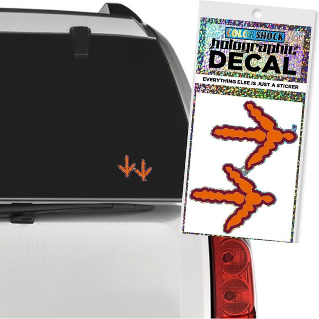 Virginia Tech Hokies Hologram Decal