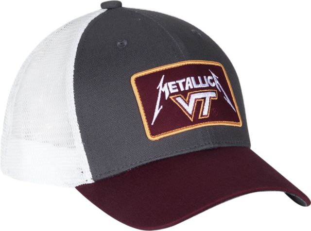 Virginia Tech University Metallica Adjustable Cap