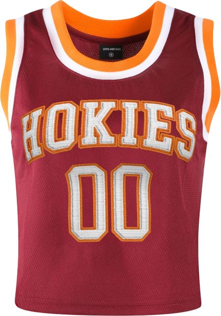 Virginia Tech Hokies Women's Cropped Basketball Jersey