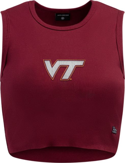 Virginia Tech Women's Cut Off Tank Top
