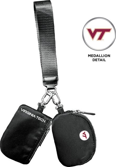 Virginia Tech Oversized Key Strap Coin Purse