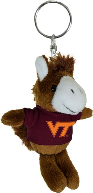 Virginia Tech Plush Keychain