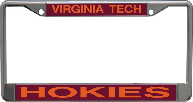 Virginia Tech License Plate Frame
