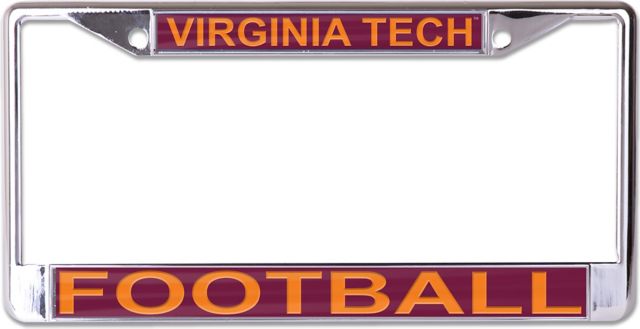 Virginia Tech License Plate Frame