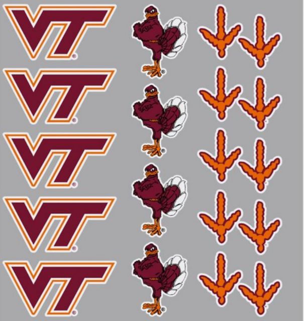 Virginia Tech Sticker Sheet