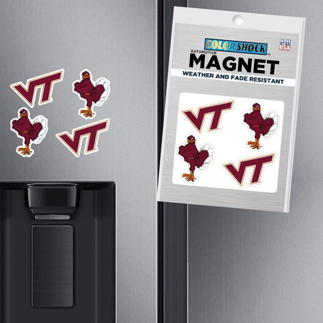 Virginia Tech 4 Pack Mini Magnets