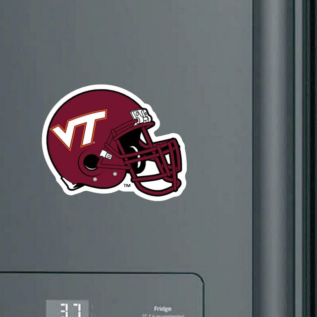 Virginia Tech Helmet Mini Magnet