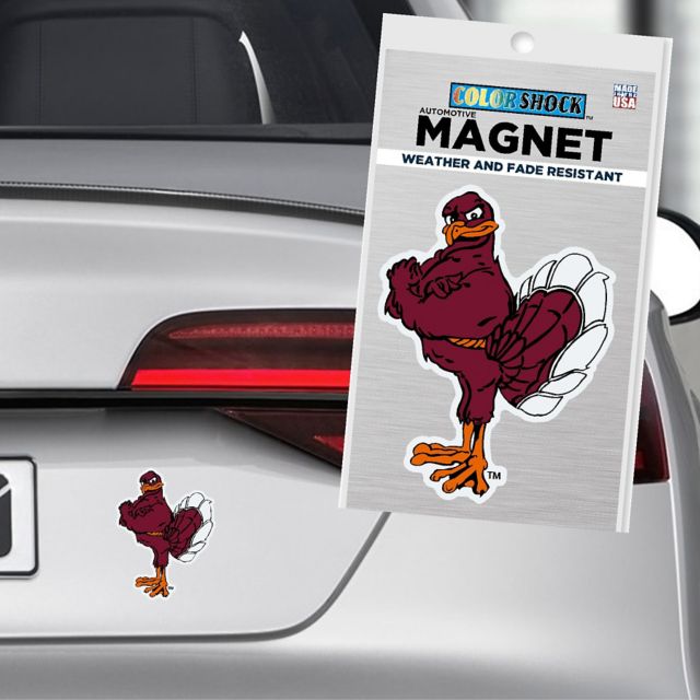 Virginia Tech Hokies 4" x 4" Magnet