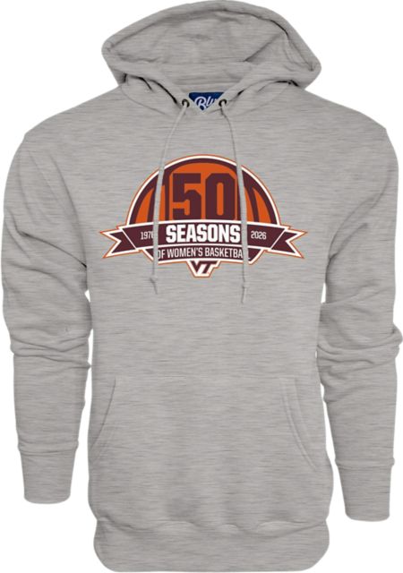 Virginia Tech 50 Seasons of Women's Basketball Hooded Sweatshirt
