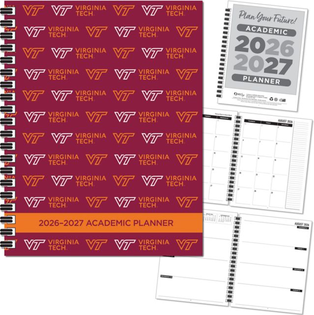 Virginia Tech 2026-2027 Academic Mini Planner